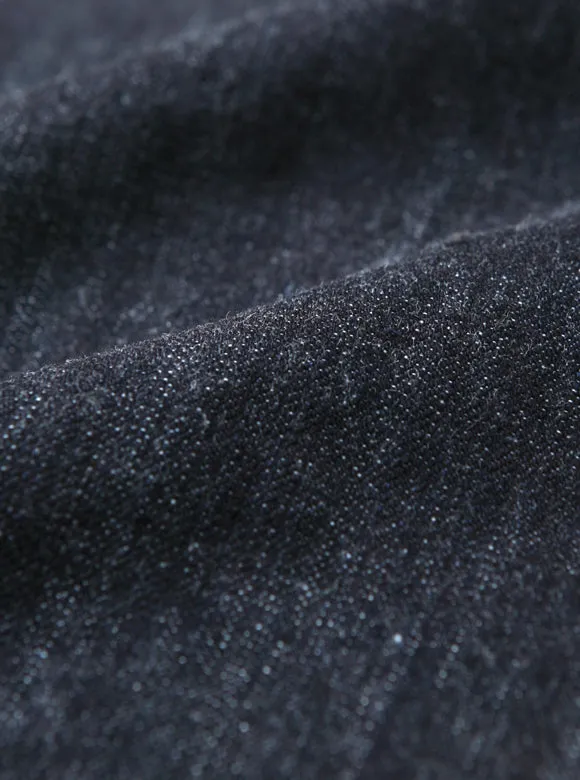 10oz Selvedge Denim Western Shirt in Indigo SDW-001L
