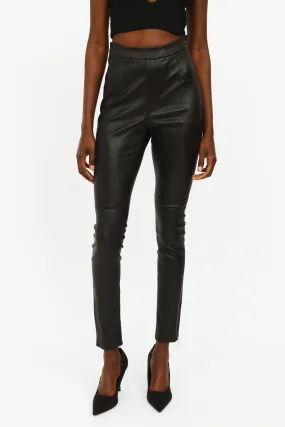2018 Leather Slim Trouser