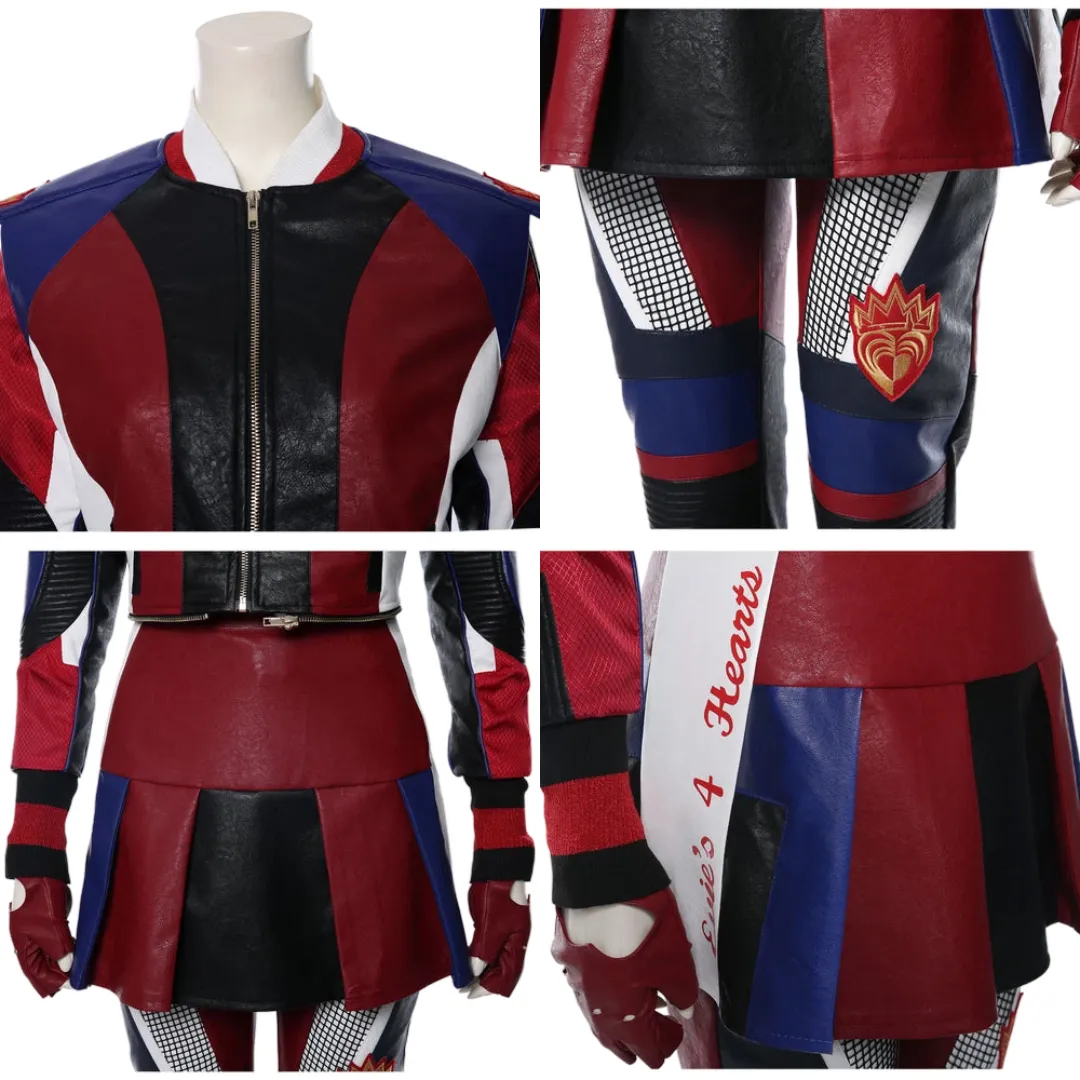 Adult Evie Red Cosplay Costume