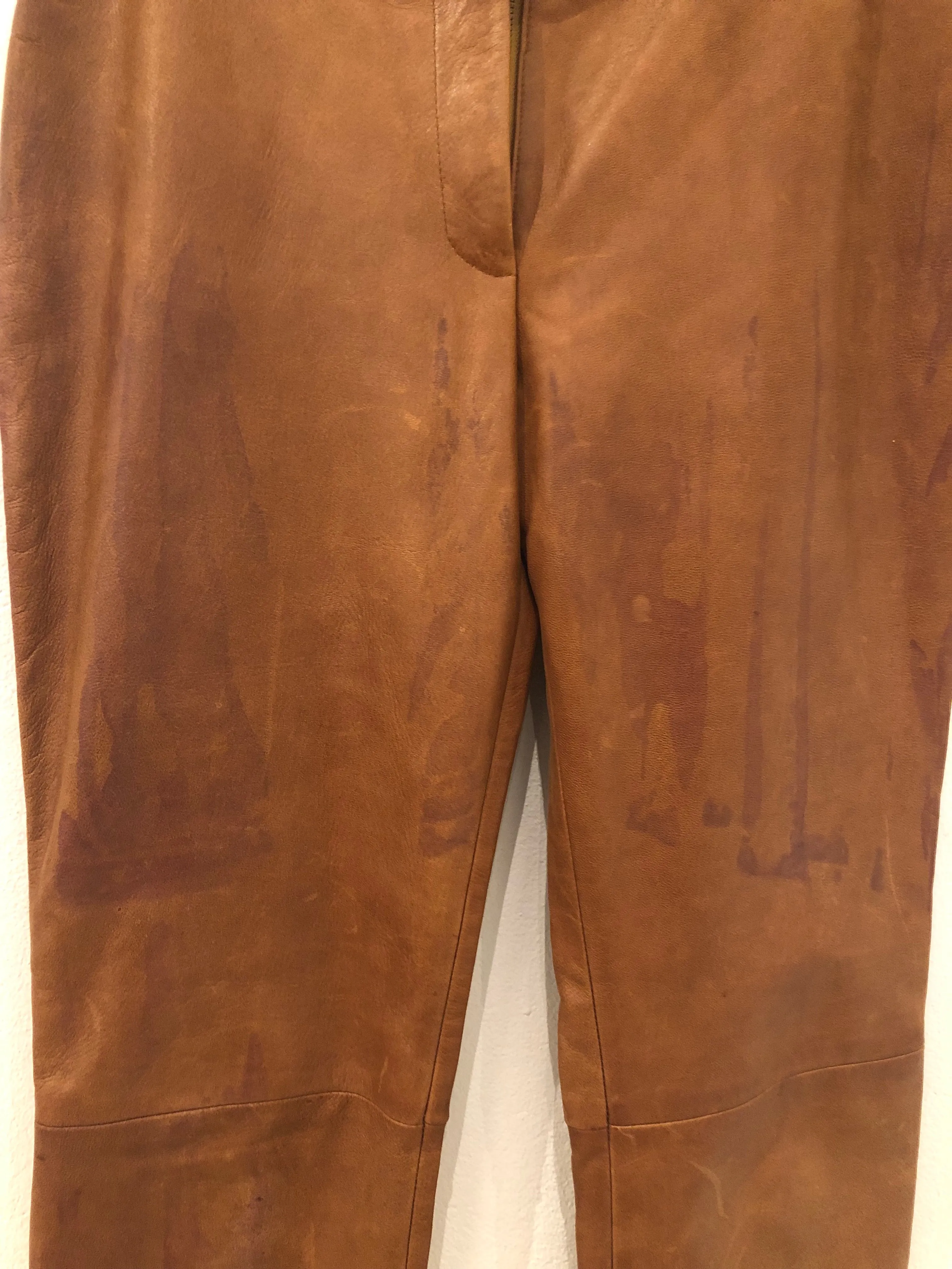 Celine Leather Pants