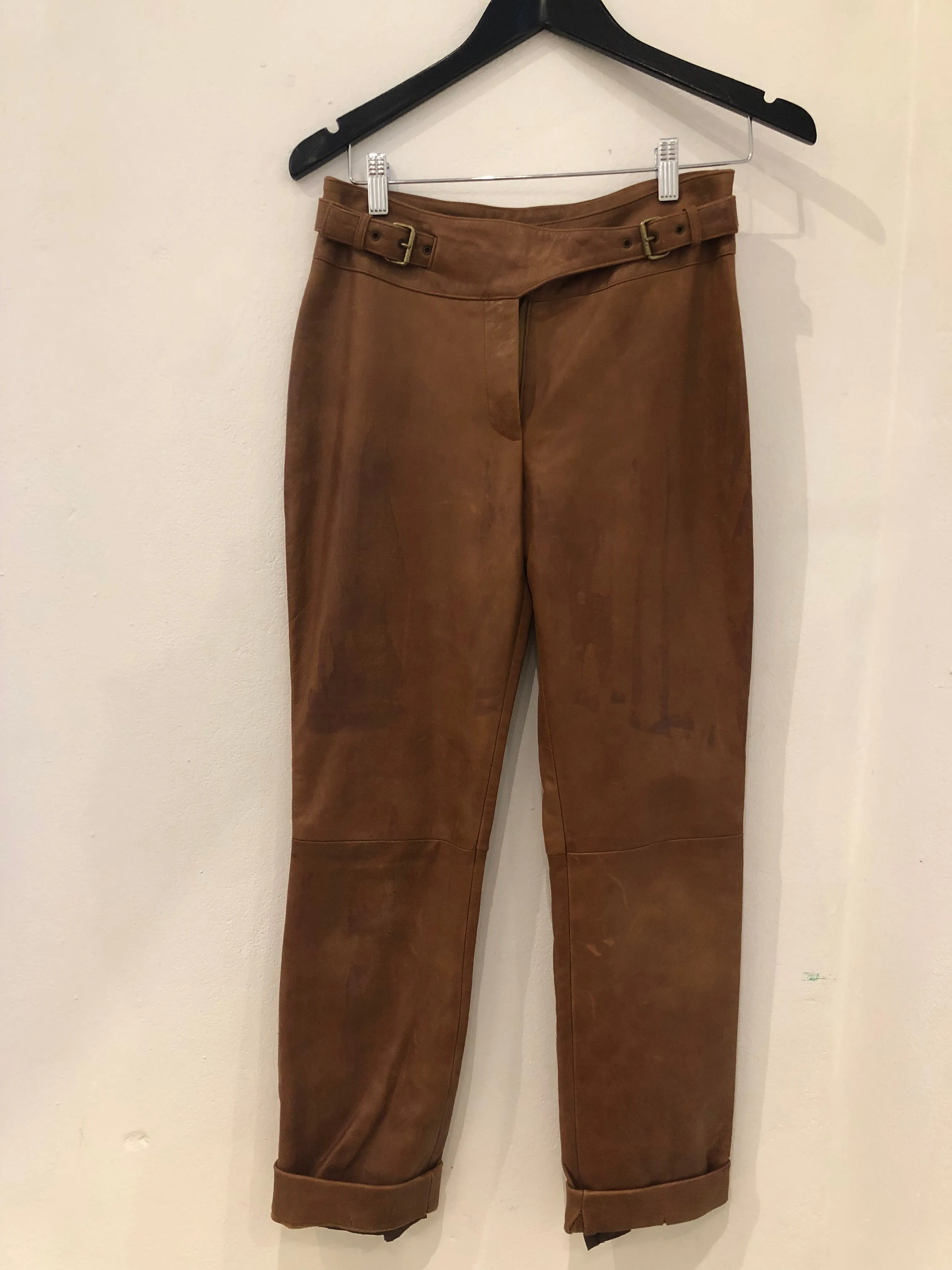 Celine Leather Pants