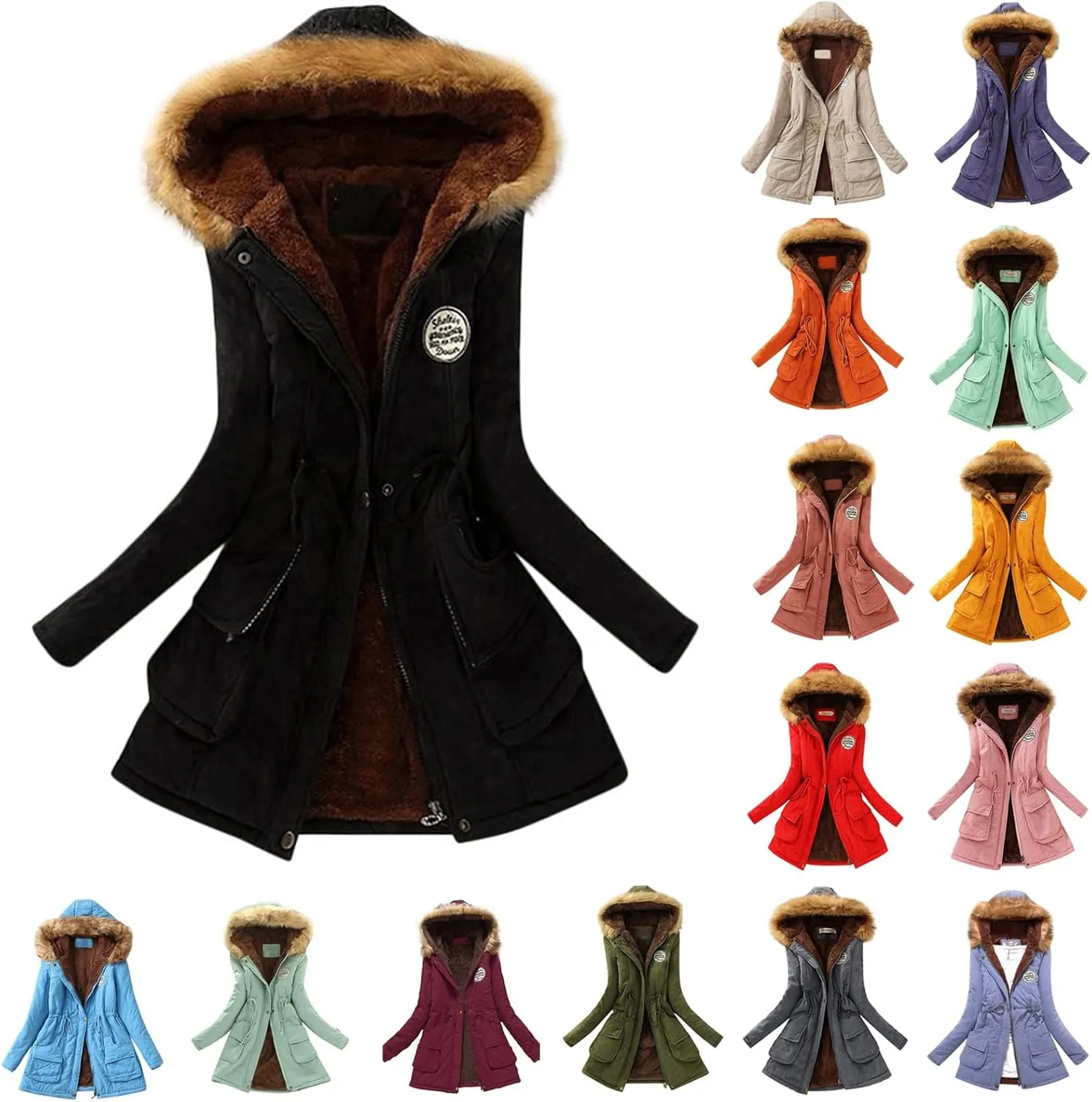 ECKHARDT White Faux Fur Coat Fall Clothes Red And White Puffer Jacket Corduroy Cropped Puffer Jacket Extra Long Down Jacket Light Puffer Jacket Grey Puffer Metallic Winter Jacket Womens Red Down Vest