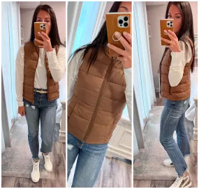 Quilted Puffer Vest