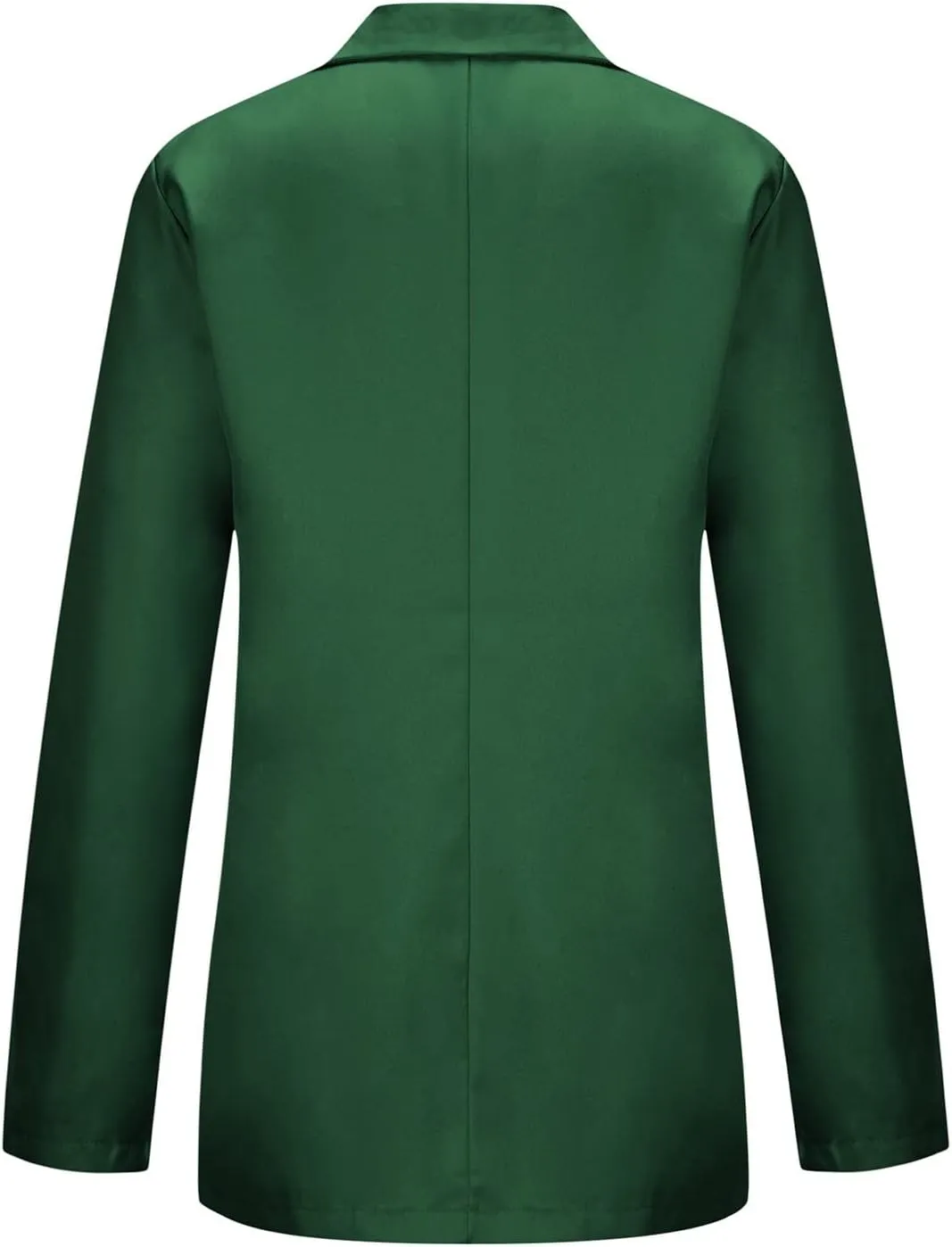 Womens Plus Size Blazers Casual Long Sleeve Open Front Lapel Collar Business Work Office Suit Oversized Jacket Coat